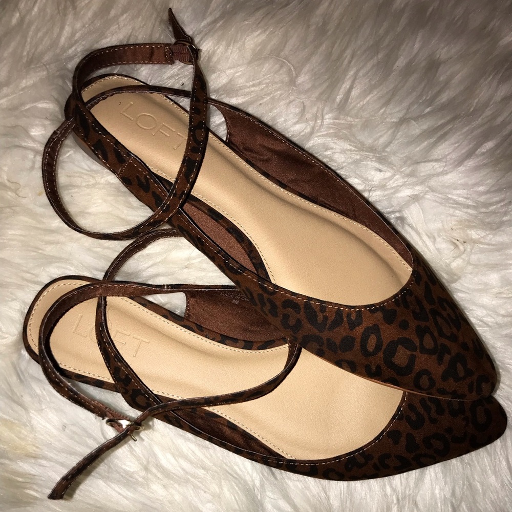 Loft Leopard Flats